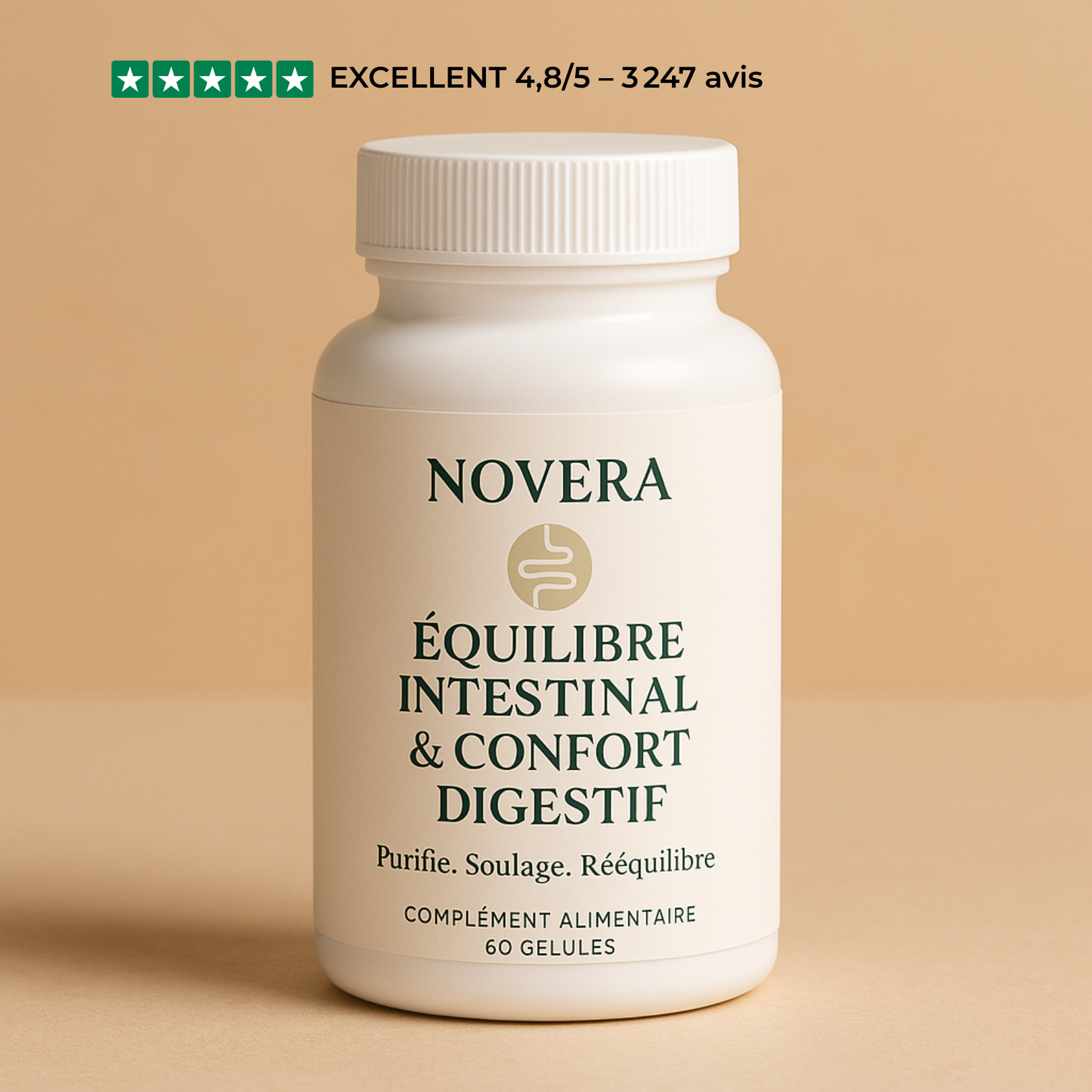 Novera – Cure naturelle qui élimine les toxines, apaise la digestion et libère un ventre plus léger.